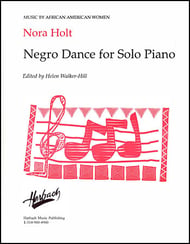 Negro Dance piano sheet music cover Thumbnail